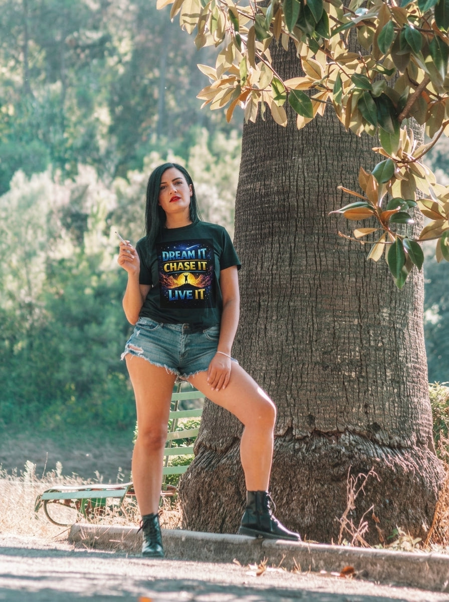 Unisex Fitted T-Shirt "BUILT FOR WEALTH"