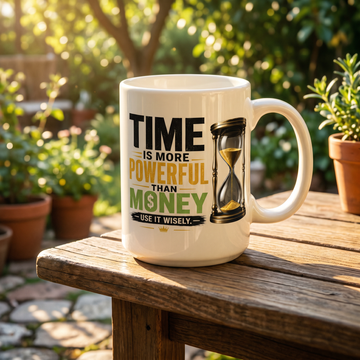 TIME IS MORE POWERFUL THAN MONEY