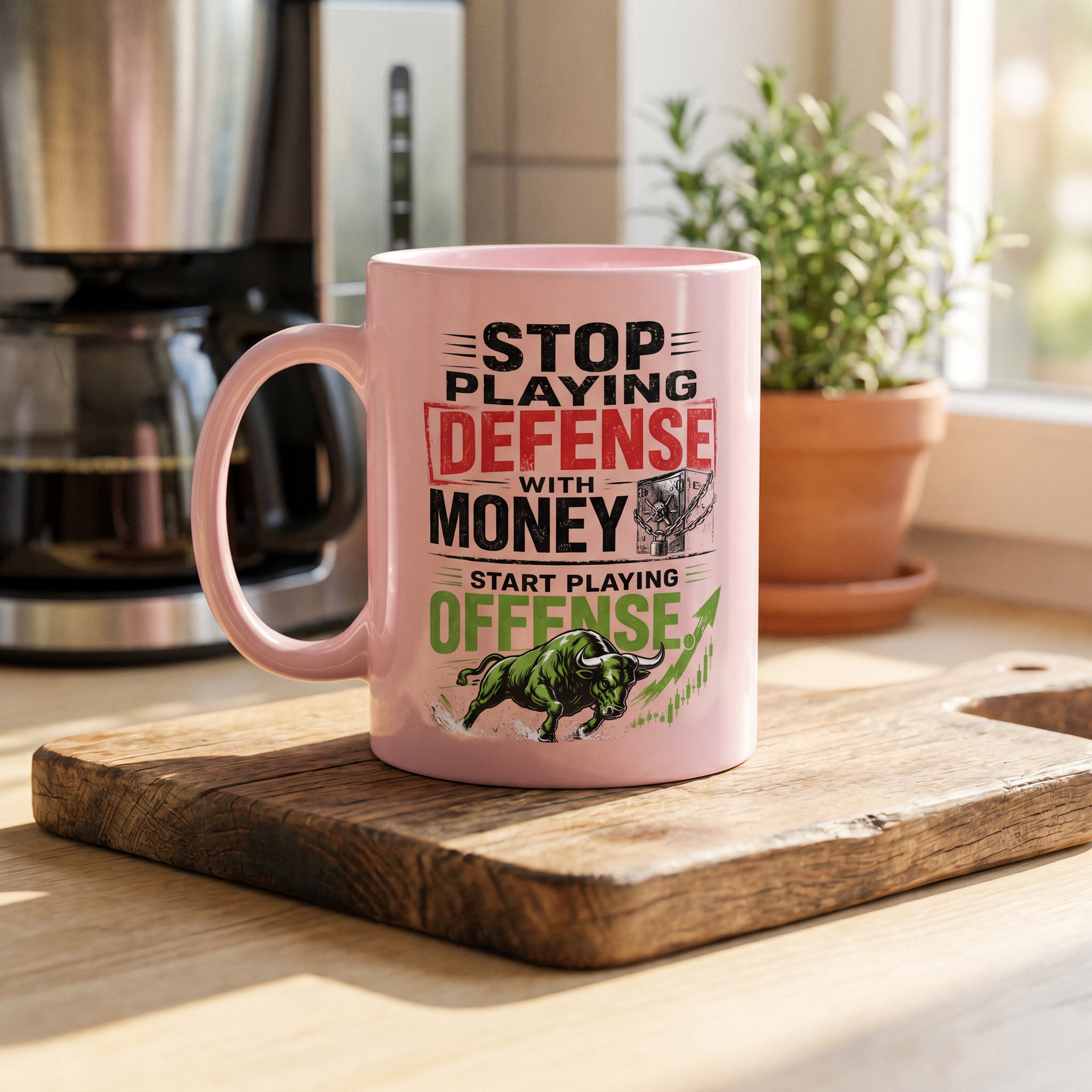 STOP PLAYING DEFENSE WITH MONEY